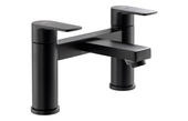 Abode Aquip Deck Mounted Bath Filler Matt Black AB2833