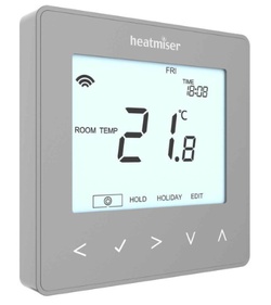 Heatmiser neoStat 12v v2 - Programmable Thermostat Silver