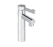 Bristan Healthcare Tall Pillar Basin Mixer With Long Lever Handle SOLO-NMT LL