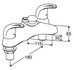Francis Pegler Izzi Deck Mounted Bath Shower Mixer with Shower Kit 4G4097