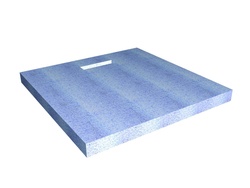 Abacus Elements Substrate Square Shower Tray With End Drain- 40mm EMSE-05-2512