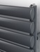 MHS Rads 2 Rails Finsbury Single Panel Horizontal Platinum Radiator 600x1000mm FIHSPL-60-100
