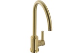 Abode Atlas Single Lever Mixer Tap Brushed Brass AT2102