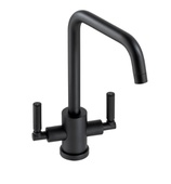 Abode Atlas Quad Monobloc Mixer Tap Matt Black AT2169