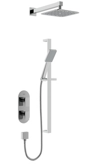Bristan Tangram Concealed Dual Control Shower Pack Chrome TANGRAM SHWR PK