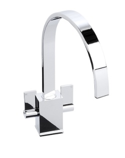 Abode Atik Monobloc Mixer Tap Chrome AT1148