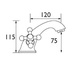 Cascade Penridge Basin Mixer Tap 005.2119.3 (1 LEFT)