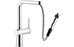 Abode Fraction Pull-Out Mixer Tap Chrome AT2156