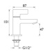 Bristan Clio Basin Taps Chrome (CLI 1/2 C)