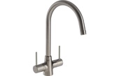 Abode Nexa Monobloc Mixer Tap Brushed Nickel AT1223