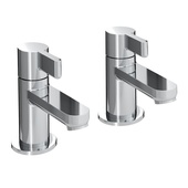 Bristan Clio Basin Taps Chrome (CLI 1/2 C) 