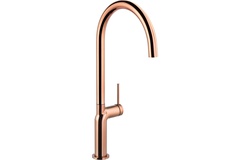 Abode Tubist Single Lever Kitchen Mixer Tap Polished Copper AT2129