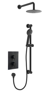 Bristan Apelo Concealed Dual Control Shower Pack Black APELO BLK SHWR PK