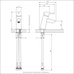 Bristan Acute basin taps (AE 1/2 C)