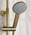 Bristan Buzz Thermostatic Bar Shower Brushed Brass BUZ SHXDIVCTFF BB 