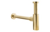 Abode Uno Basin Bottle Trap Brushed Brass ABX1022