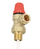 7 Bar Temp/Pressure Relief Valve 15mm x 1/2"