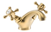 Abode Sentiment Basin Monobloc Mixer Brushed Brass AB2691