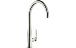 Abode Coniq R Single Lever Mixer Tap Brushed Nickel AT2116