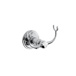 Bristan Traditional Wall Outlet with Handset Cradle and Round Plate TD WORDCD05 C