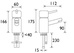 Bristan Prism One Hole Bath Filler PM 1HBF C