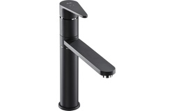 Abode Prime Single Lever Kitchen Mixer Tap Matt Black AT2104