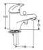 Francis Pegler Haze Mono Bath Shower Mixer with Shower Kit 4G4007