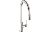 Abode Althia Mixer Tap w/Pull Out Brushed Nickel AT1261