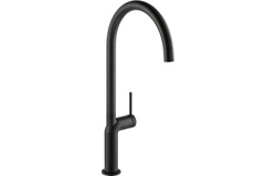 Abode Tubist Single Lever Kithen Mixer Tap Matt Black AT2128