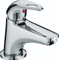 Bristan Java Miniature basin mixer with clicker waste (J MBAS C)
