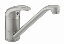 Bristan Java Single Flow Easyfit Sink Mixer Steel (J SFSNK EF ST)