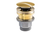 Abode Uno Basin Clicker Waste Universal Brushed Brass ABX1012
