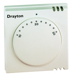 Drayton RTS2 Room Thermostat 240V  With LED "on" Light 24002