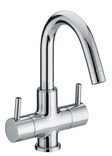 Bristan Two Handled Basin Mixer Without Waste PM BAS2 C