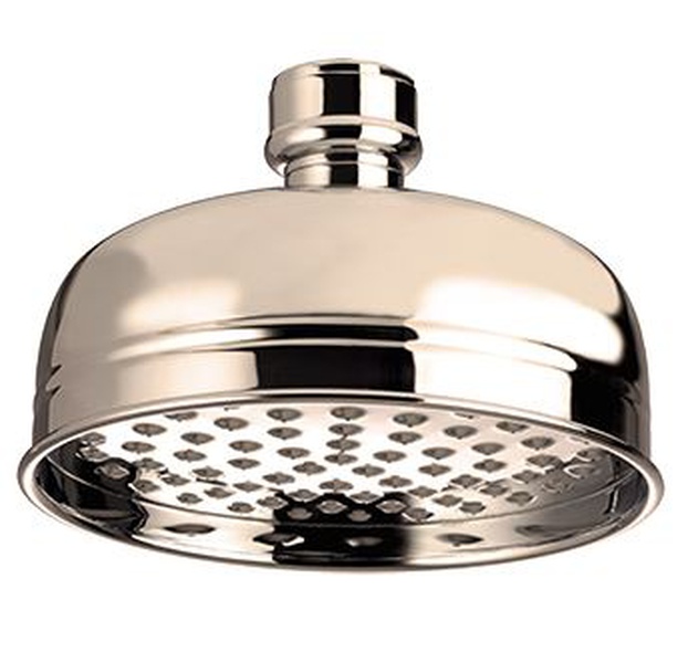 Bristan Traditional Stainless Steel Fixed Head 145mm Gold FH TDRD01 G