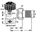 IMI 2201-03.000 3/4 Thermostatic Radiator Valve body