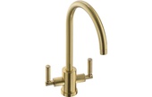 Abode Atlas Monobloc Mixer Tap Brushed Brass AT2096