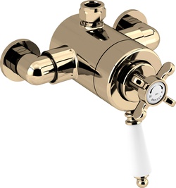 Bristan 1901 Thermostatc Exposed Dual Control Shower Valve N2 CSHXTVO G