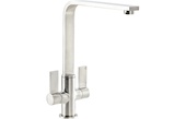 Abode Quantic Monobloc Kitchen Mixer Tap Brushed Nickel AT2206