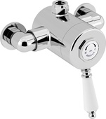Bristan 1901 Thermostatic Exposed Single Control Shower Valve Top Outlet N2 SQSHXTVO C 