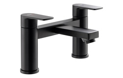 Abode Aquip Deck Mounted Bath Filler Matt Black AB2833