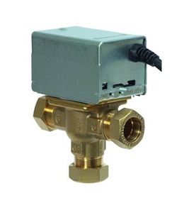 Honeywell Motorised Diverter Valve 22mm V4044C1288/U