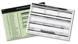 Regin Gas Safety Certificate Pad REGP46