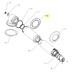Worcester 87161112110 wall seal inner white