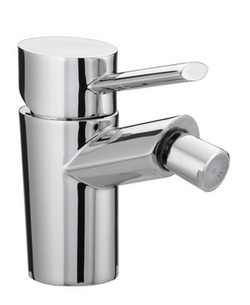 Bristan Oval bidet mixer with pop-up waste (OL BID C)