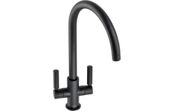 Abode Globe Monobloc Mixer Tap Matt Black AT2141