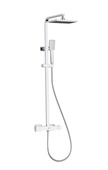 Bristan Napoli Rigid Riser Bar Mixer Shower NAP SHXDIVSMFF C