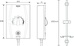 Bristan Joy Care Thermostatic Electric Shower 9.5Kw JOYTHC95 W