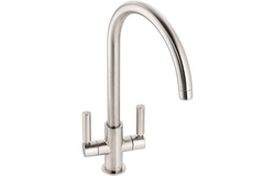 Abode Globe Monobloc Mixer Tap Brushed Nickel AT2139