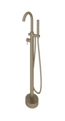 Abacus Iso Freestanding Bath Shower Mixer Brushed Nickel TBTS-347-3602
